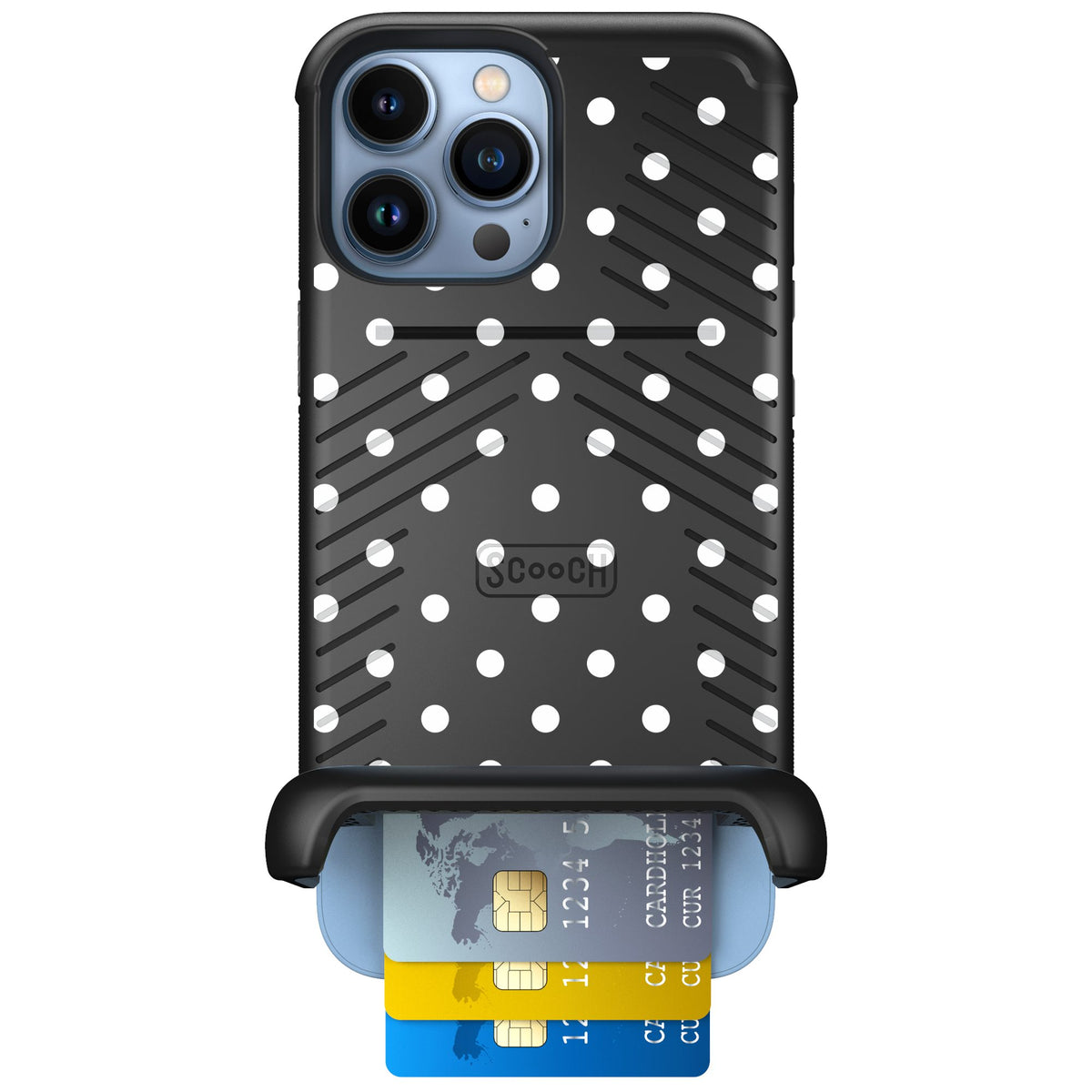 Scooch Wingmate Polka Dots for iPhone 13 Pro Max — Case
