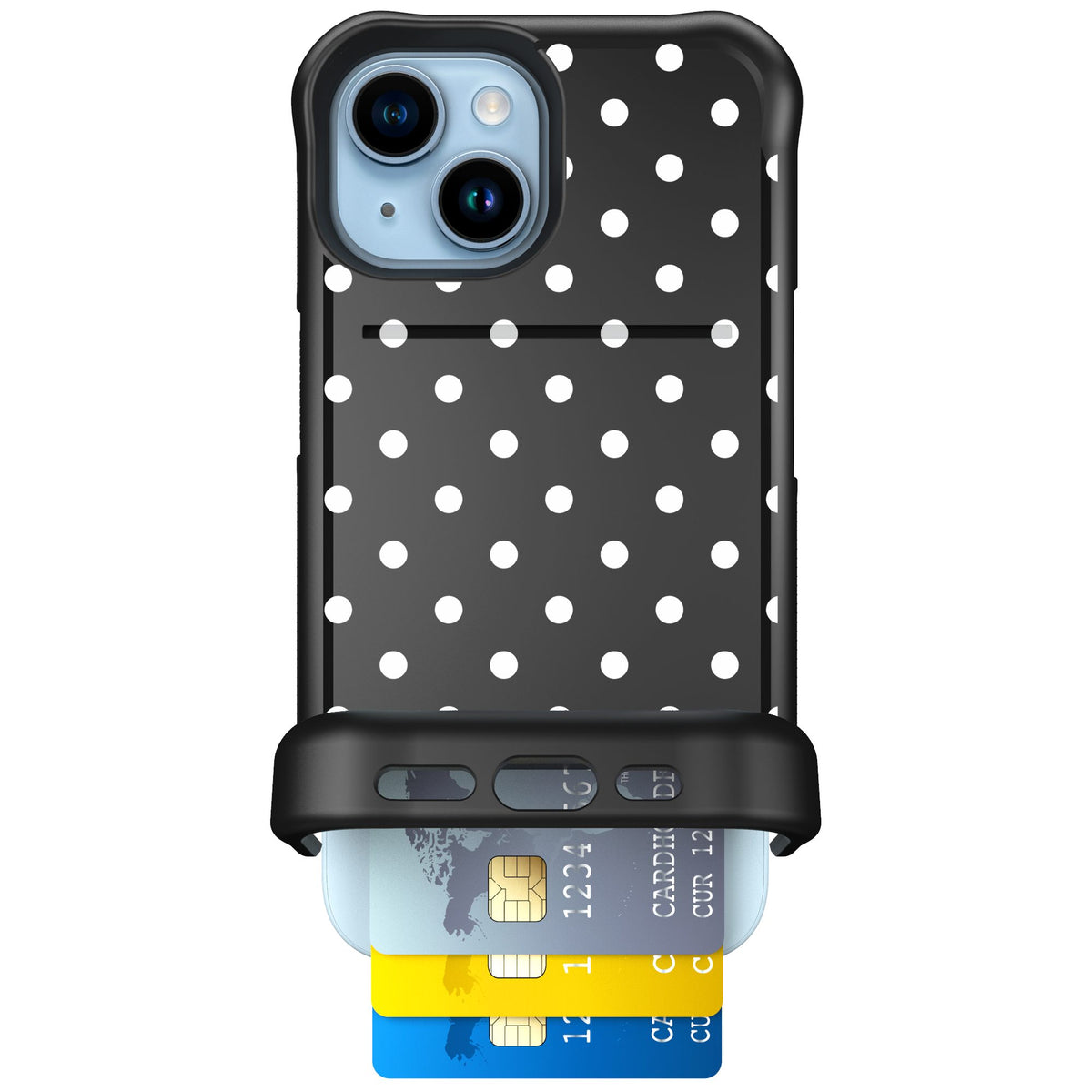 Scooch Wingmate Polka Dots for iPhone 15 — Case