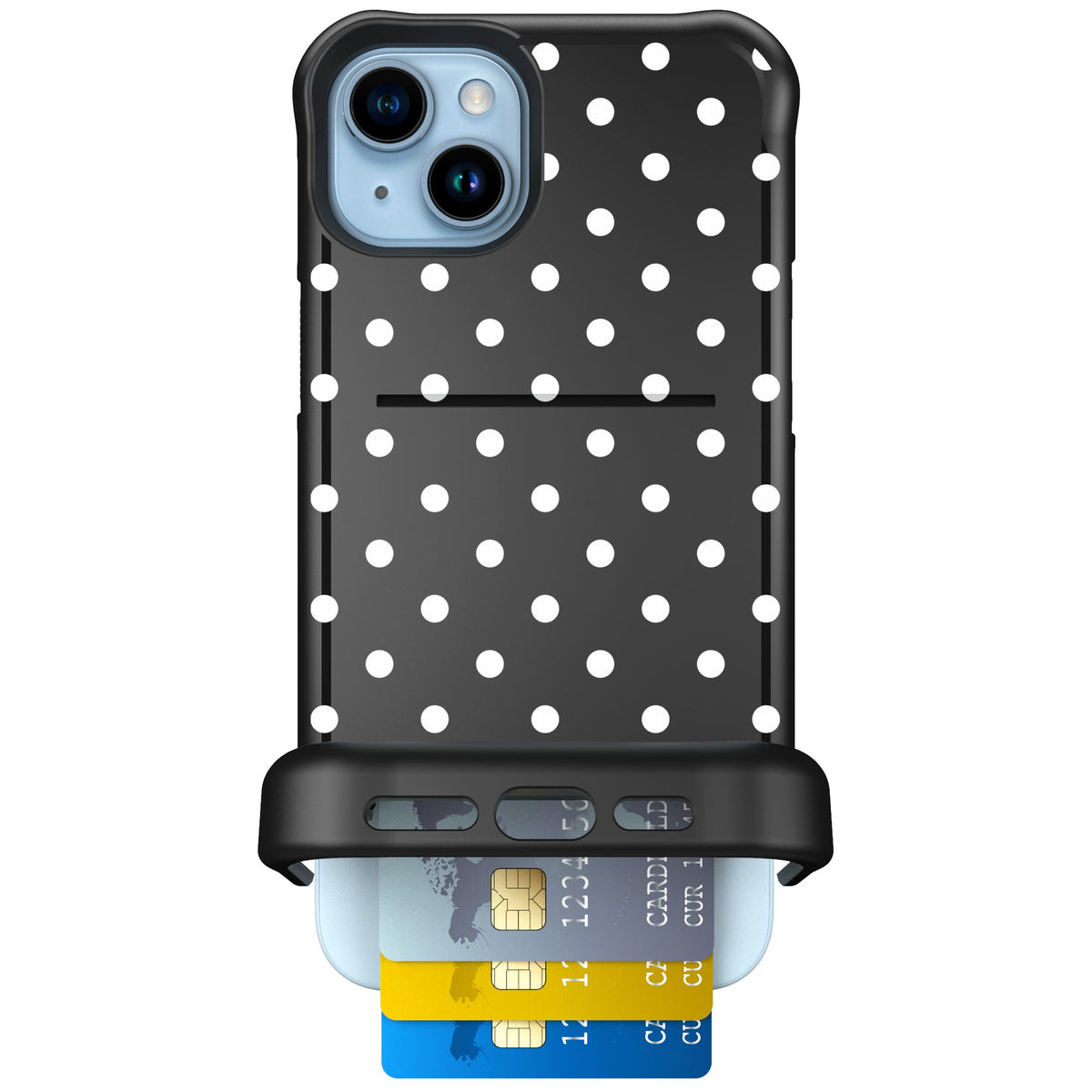 Scooch Wingmate Polka Dots for iPhone 14 Plus — Case