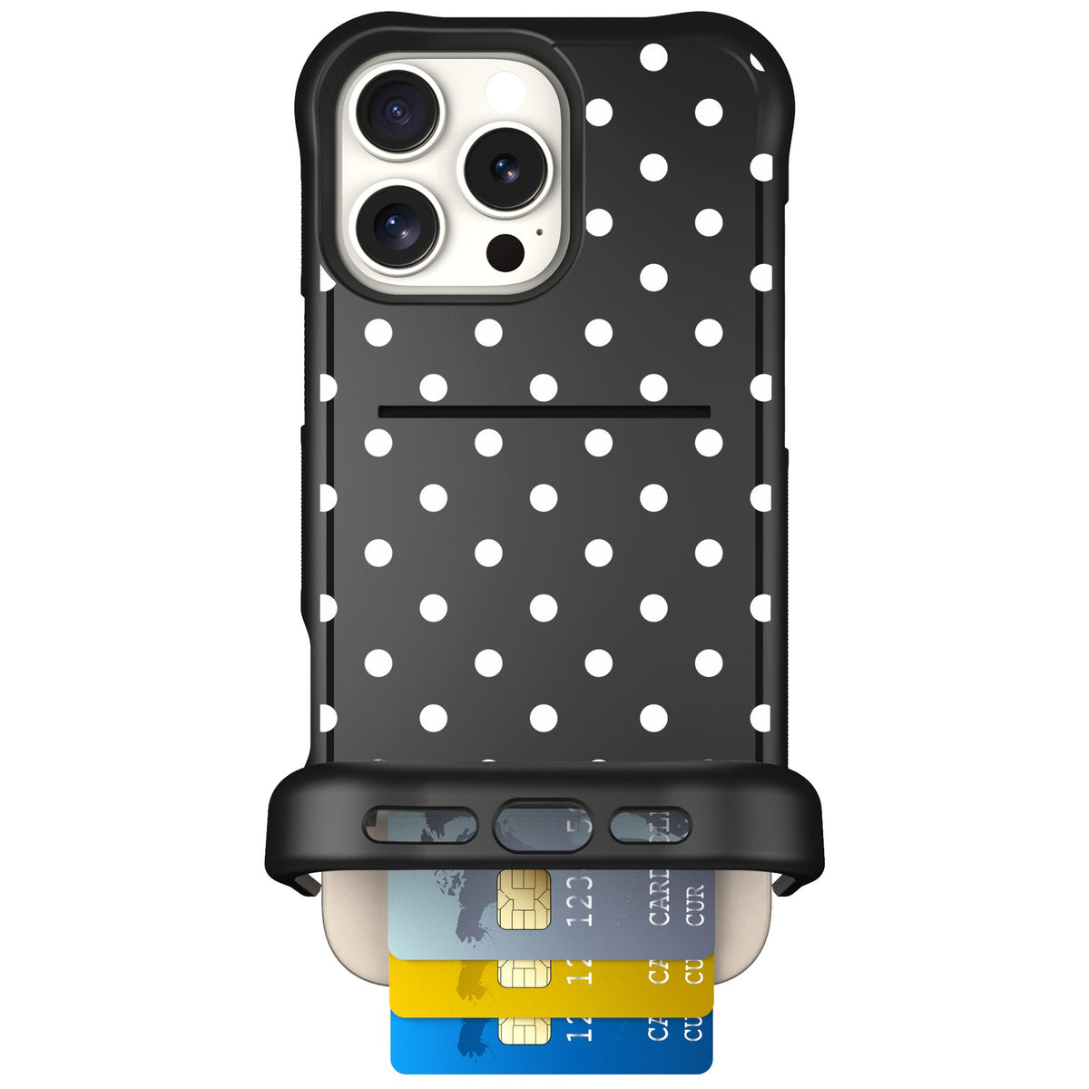 Scooch Wingmate Polka Dots for iPhone 16 Pro Max — Case