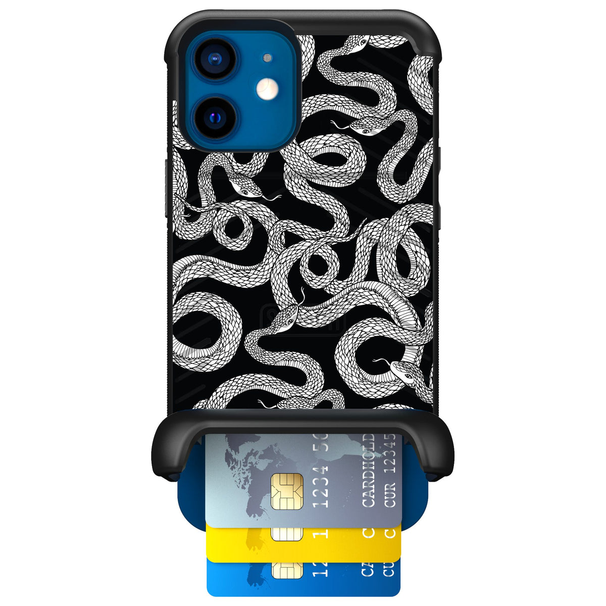 Scooch Wingmate Snakes for iPhone 12 — Case