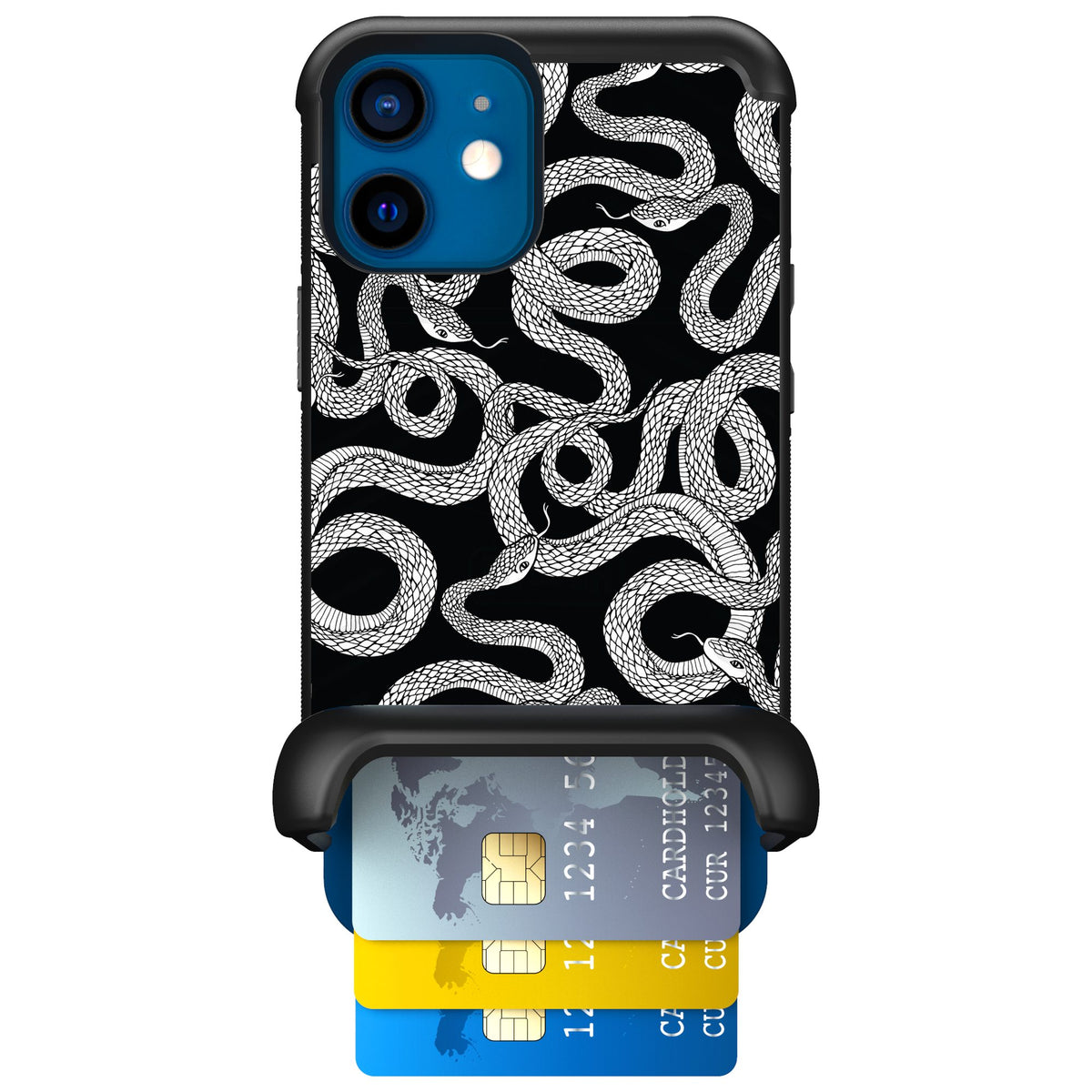 Scooch Wingmate Snakes for iPhone 12 mini — Case