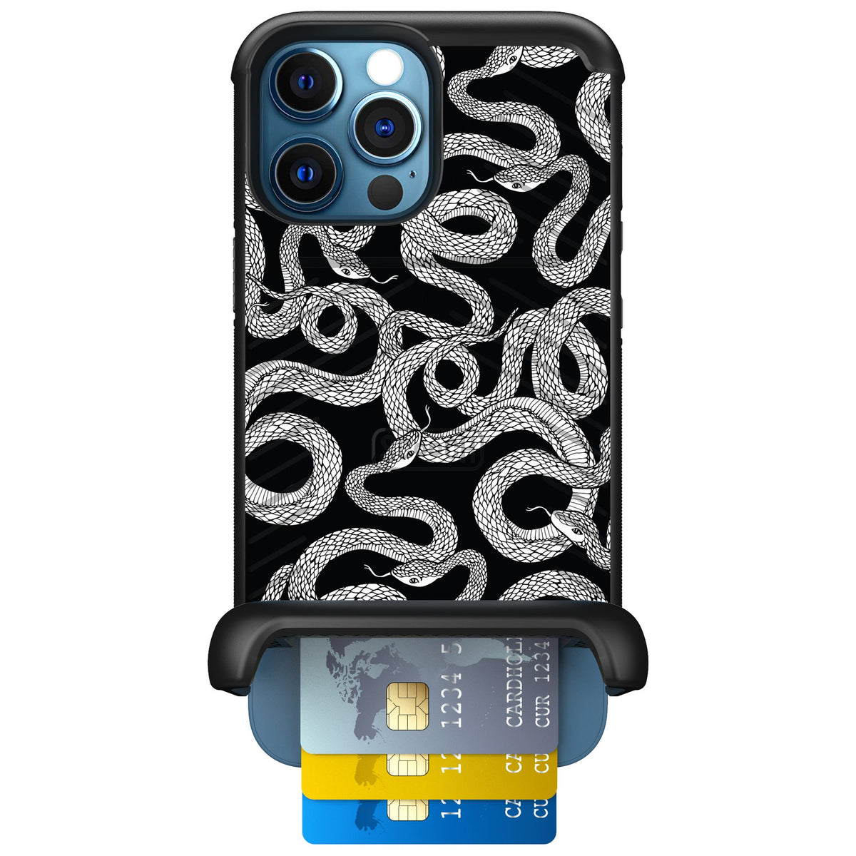 Scooch Wingmate Snakes for iPhone 12 Pro — Case