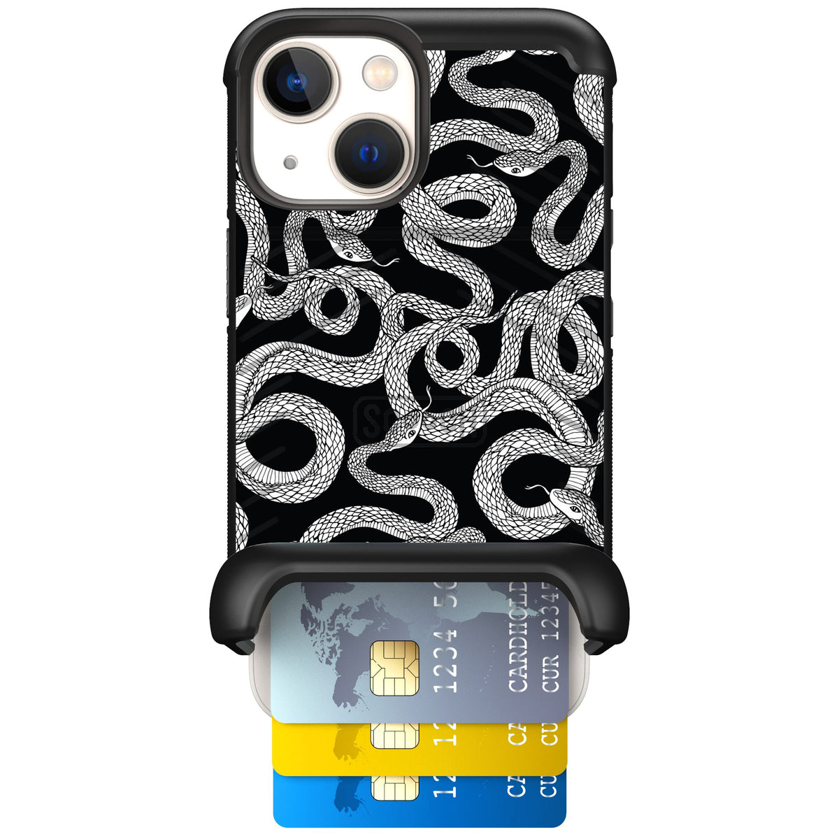 Scooch Wingmate Snakes for iPhone 13 mini — Case