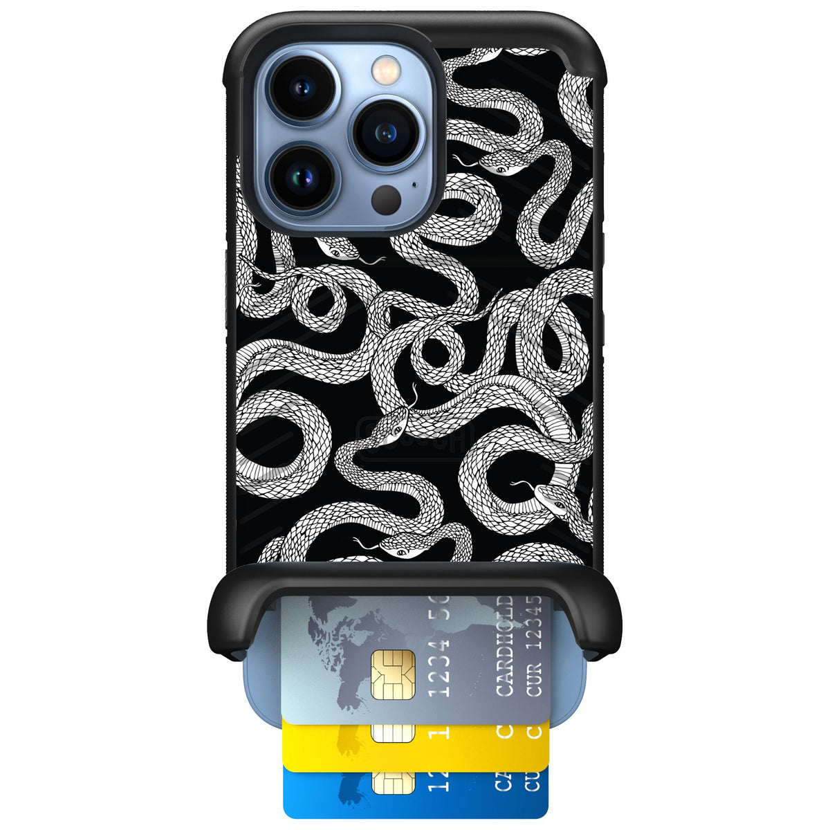 Scooch Wingmate Snakes for iPhone 13 Pro — Case