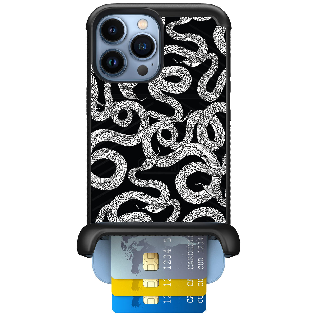Scooch Wingmate Snakes for iPhone 13 Pro Max — Case
