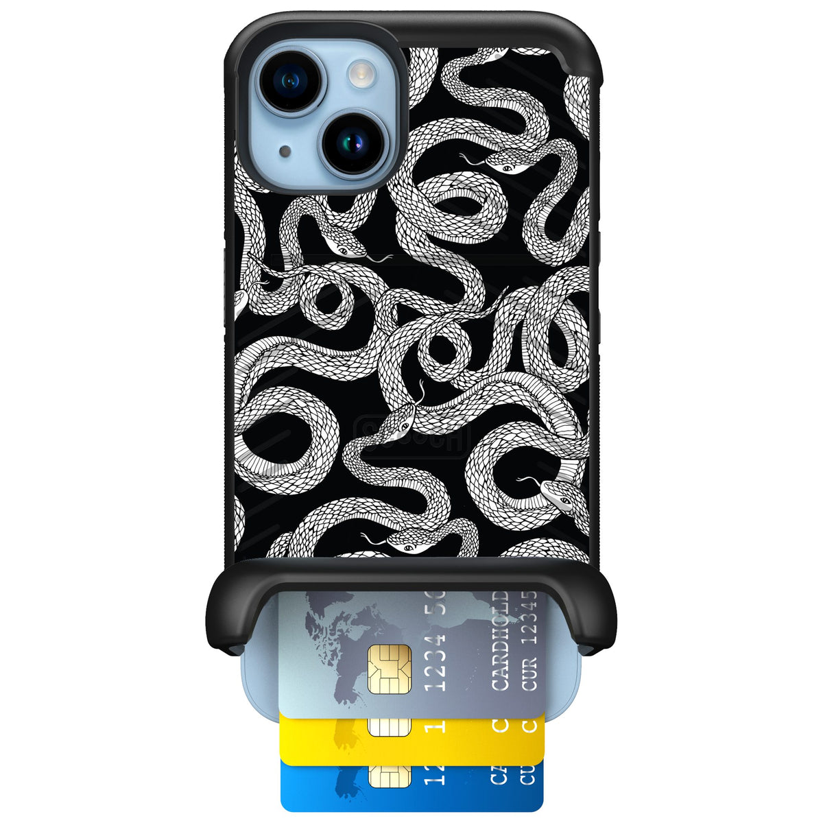 Scooch Wingmate Snakes for iPhone 14 — Case