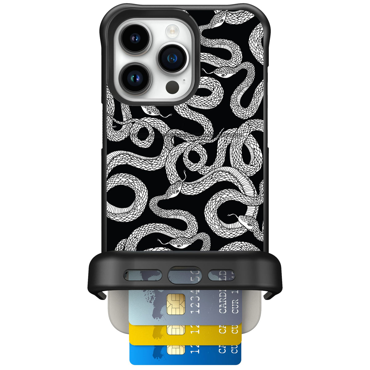 Scooch Wingmate Snakes for iPhone 15 Pro Max — Case