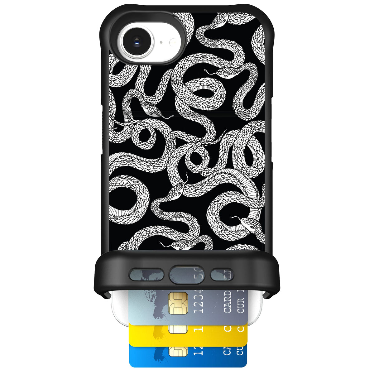 Scooch Wingmate Snakes for iPhone 16e — Case