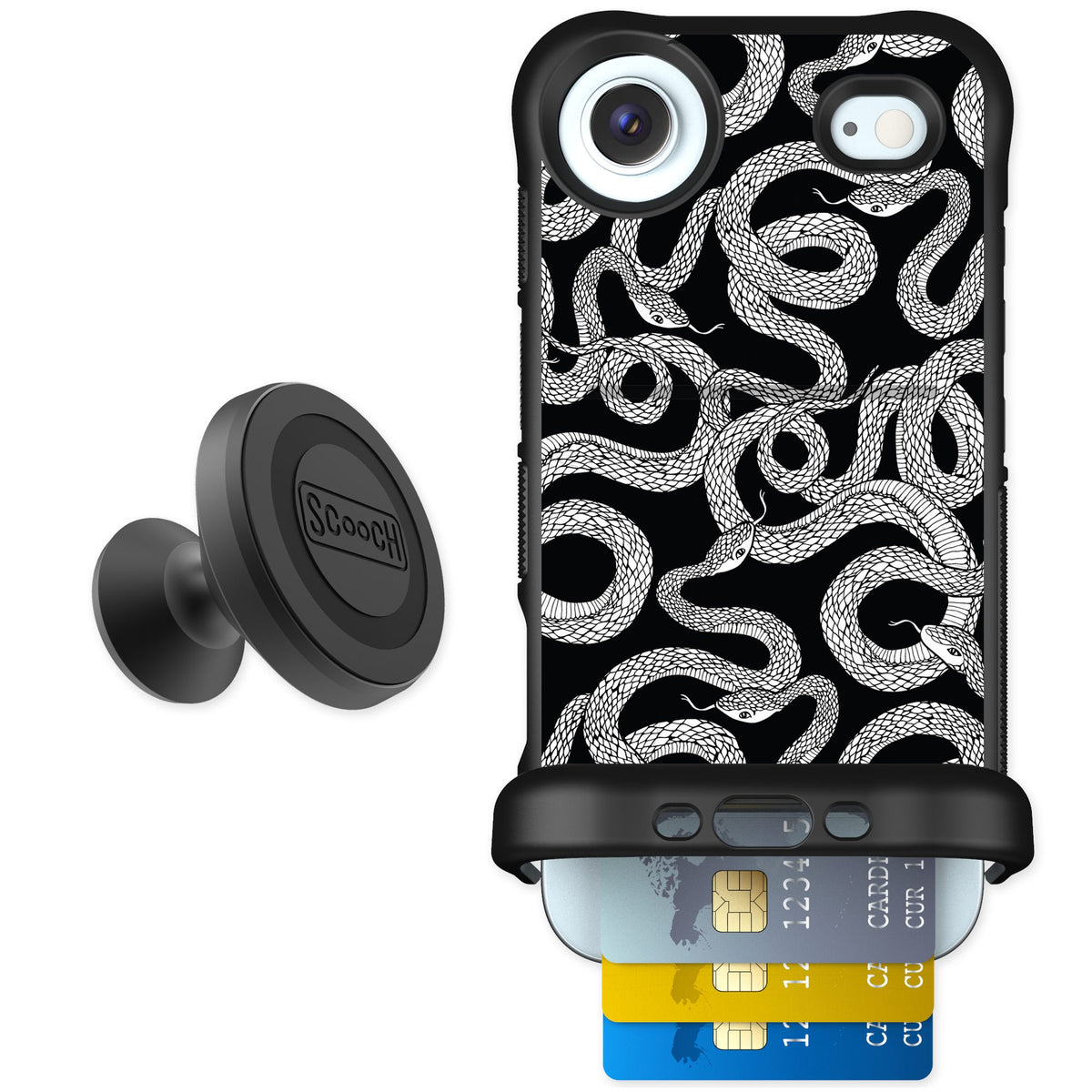 Scooch Wingmate Snakes for iPhone Air — Starter Bundle