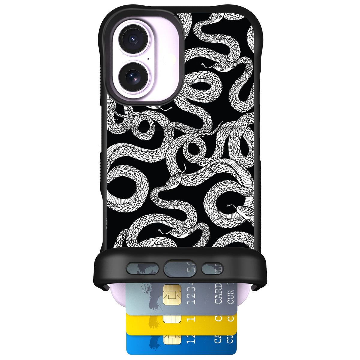 Scooch Wingmate Snakes for iPhone 17 — Case