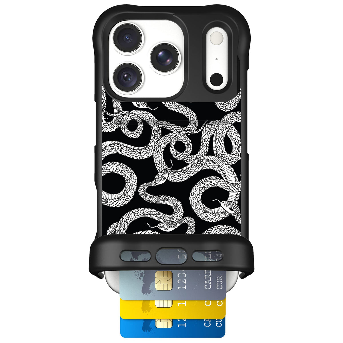 Scooch Wingmate Snakes for iPhone 18 Pro — Case