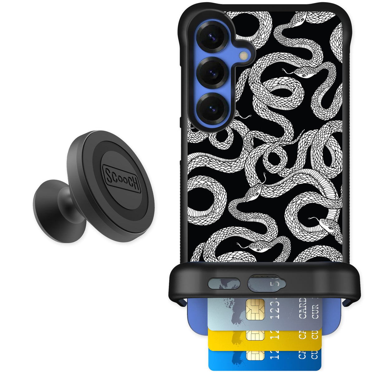 Scooch Wingmate Snakes for Galaxy S25+ — Starter Bundle