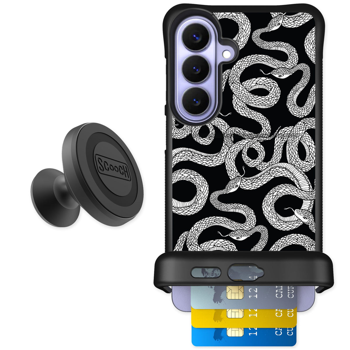 Scooch Wingmate Snakes for Galaxy S26+ — Starter Bundle
