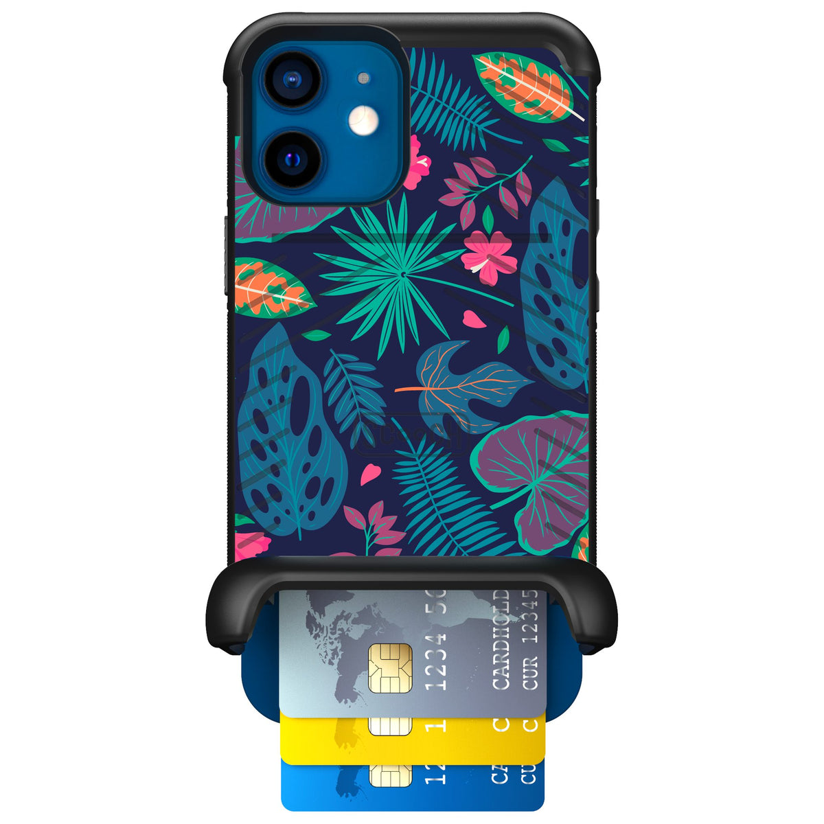 Scooch Wingmate Tropical Leaves for iPhone 12 — Case