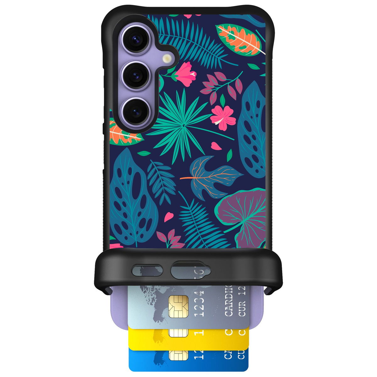 Scooch Wingmate Tropical Leaves for Galaxy S24 — Case