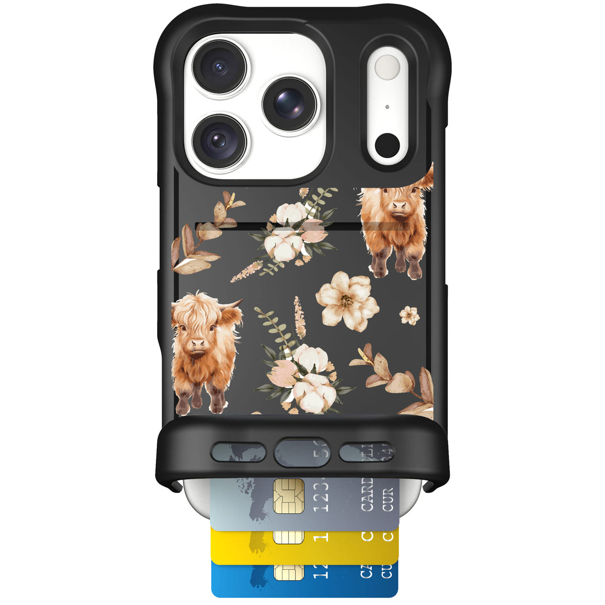 Wingmate Baby Cow for iPhone 18 Pro — case