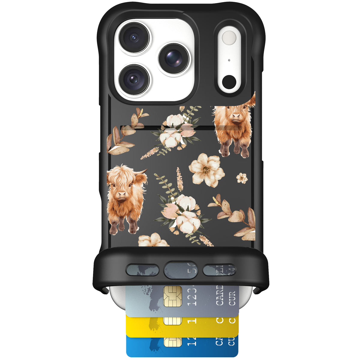 Wingmate Baby Cow for iPhone 18 Pro — case