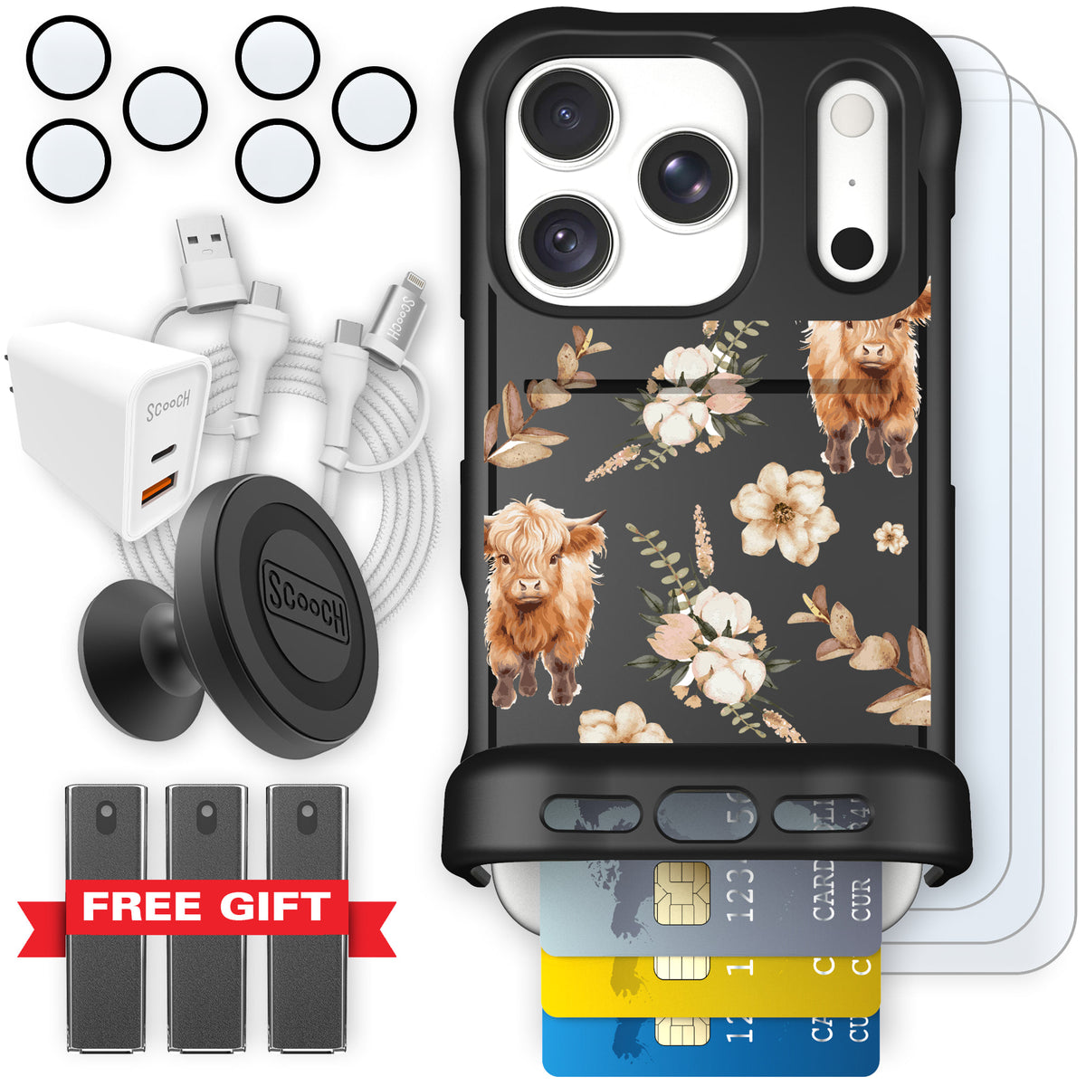 Wingmate Baby Cow for iPhone 18 Pro — Ultimate Bundle