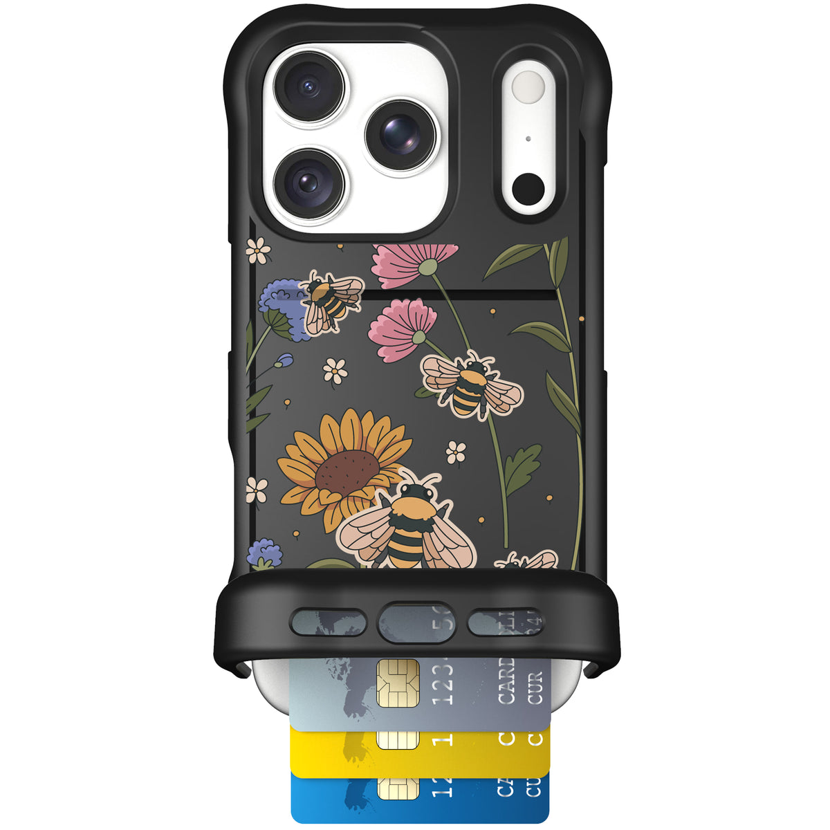Wingmate Bee Happy for iPhone 18 Pro — case