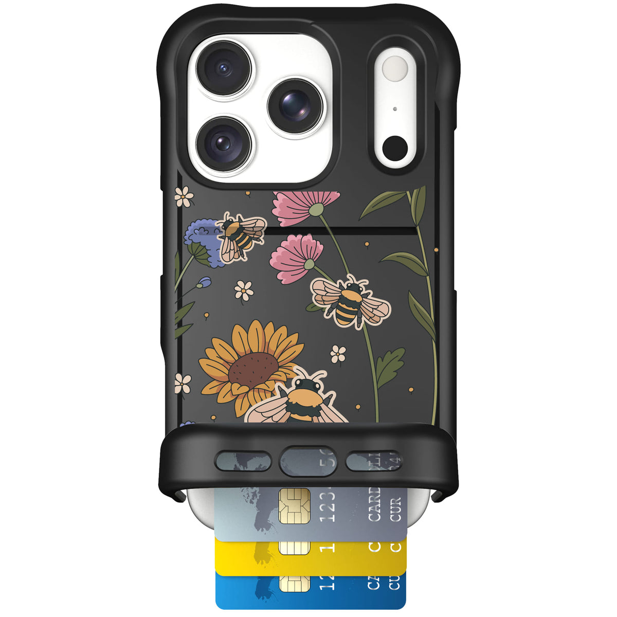 Wingmate Bee Happy for iPhone 18 Pro — case