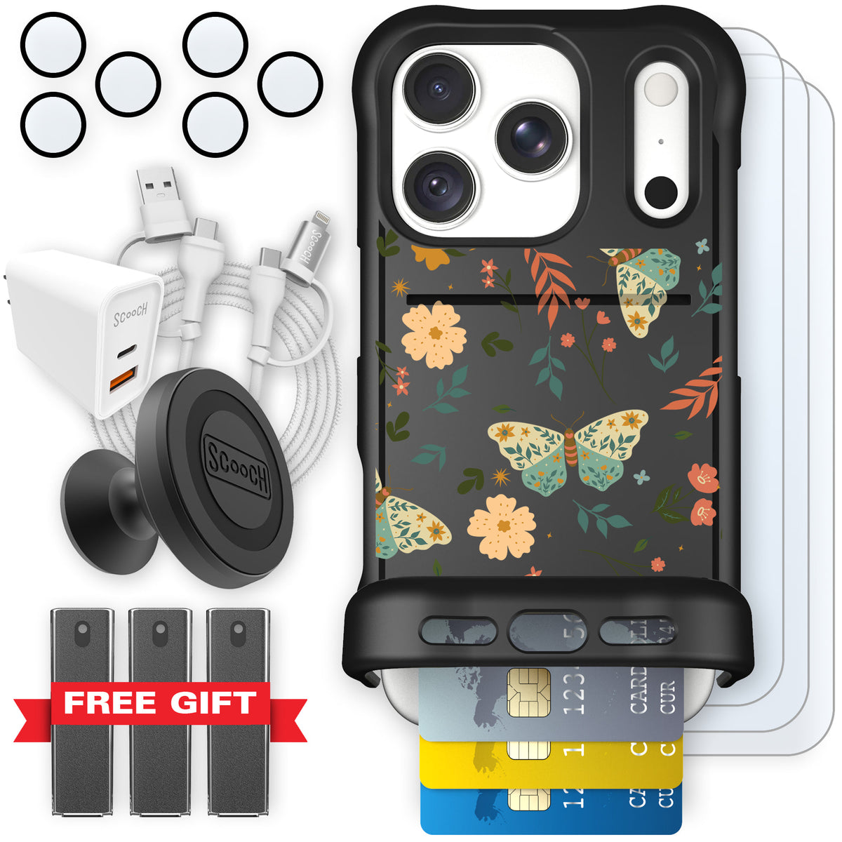 Wingmate Boho Nights for iPhone 18 Pro — Ultimate Bundle