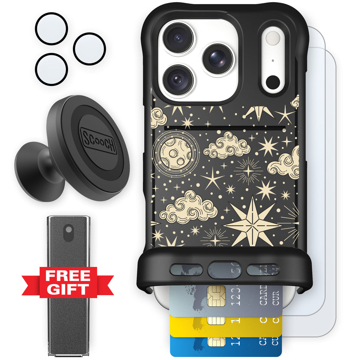Wingmate Celestial Sleep for iPhone 18 Pro — Defender Bundle