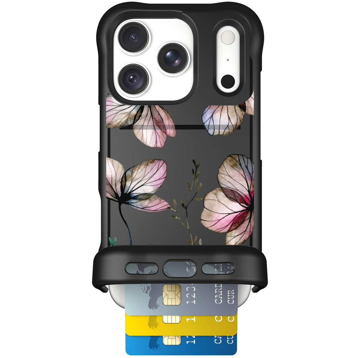 Wingmate Dried Flowers for iPhone 18 Pro — case