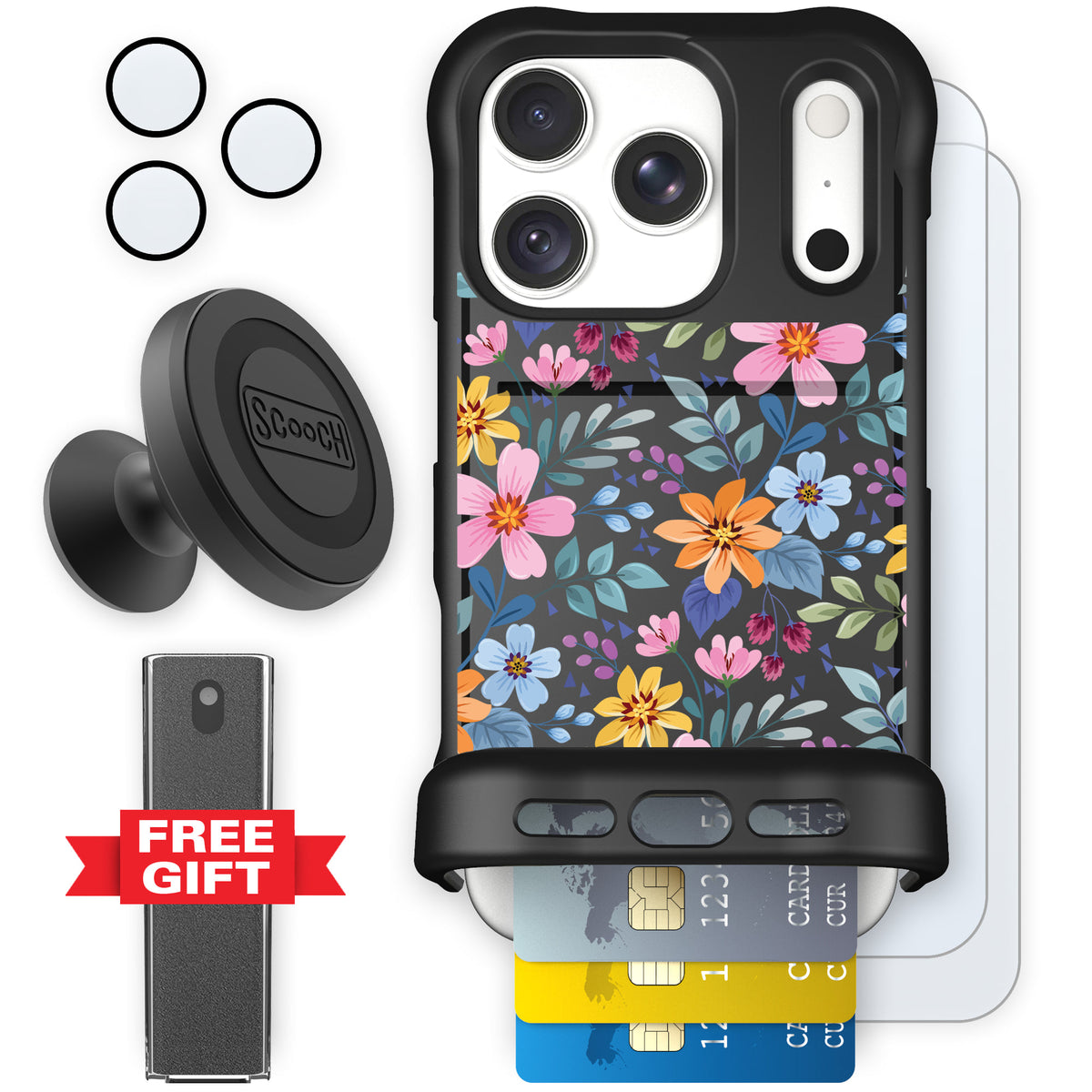 Wingmate Full Bloom for iPhone 18 Pro — Defender Bundle