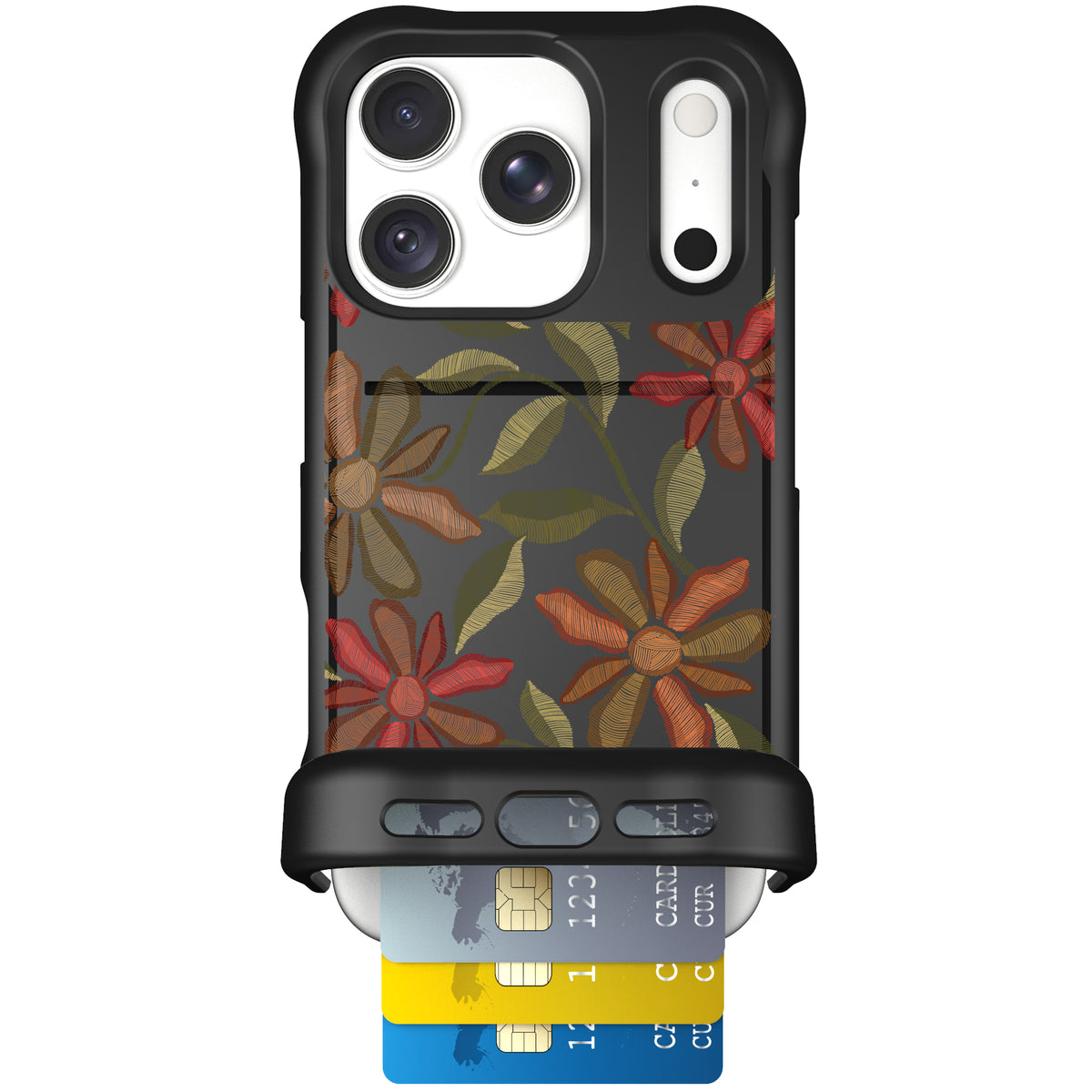 Wingmate Floral Tapestry for iPhone 18 Pro — case