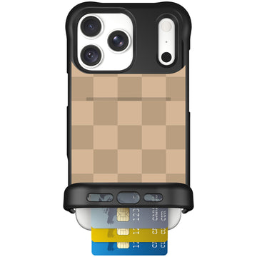 Wingmate in Checkered Beige
