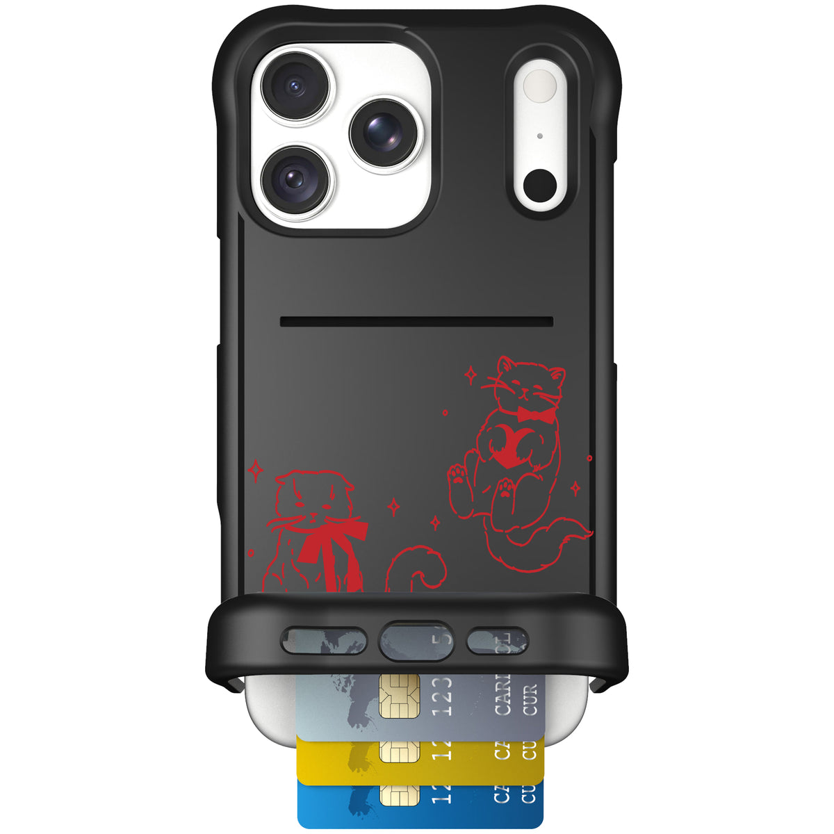 Wingmate Cupid's Cats for iPhone 18 Pro Max — case