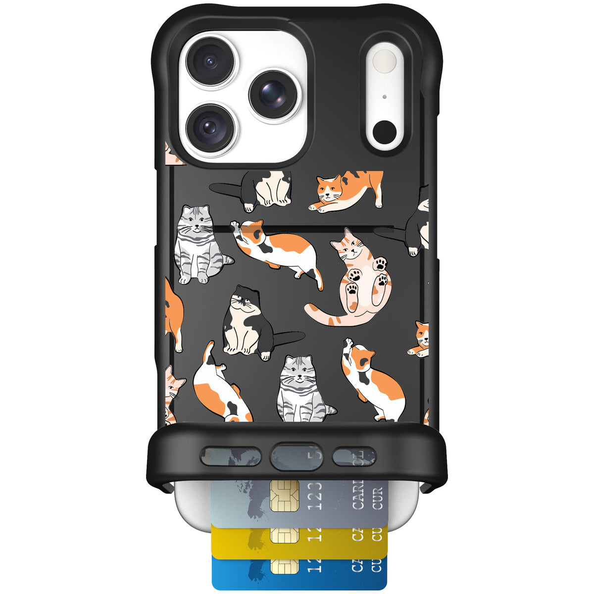 Wingmate Kitty Crew for iPhone 18 Pro Max — case