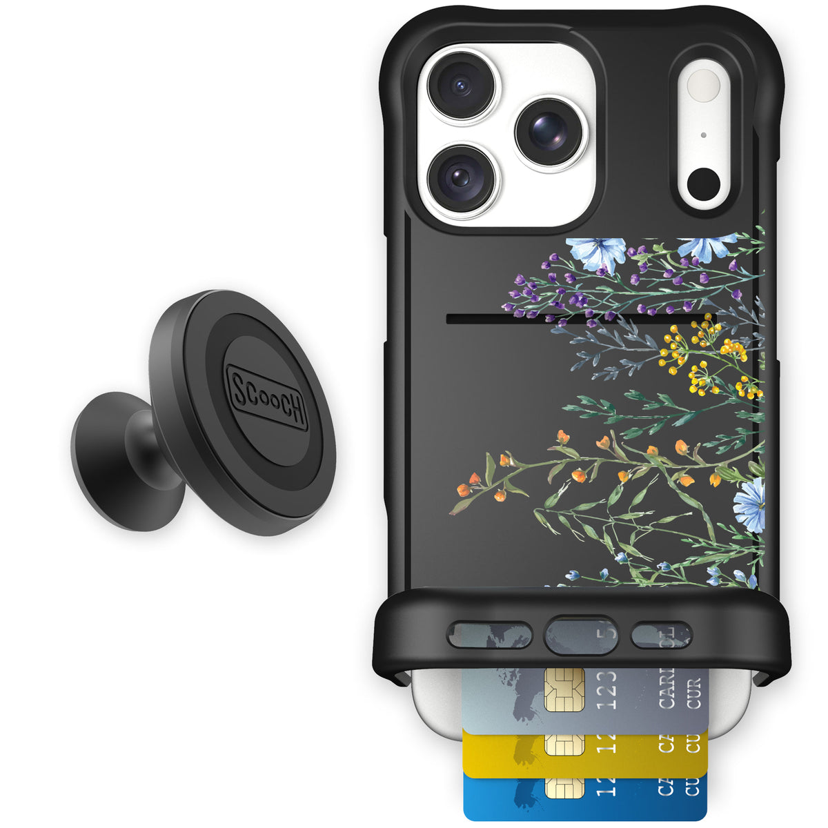 Wingmate Meadow Bloom for iPhone 18 Pro Max — Starter Bundle