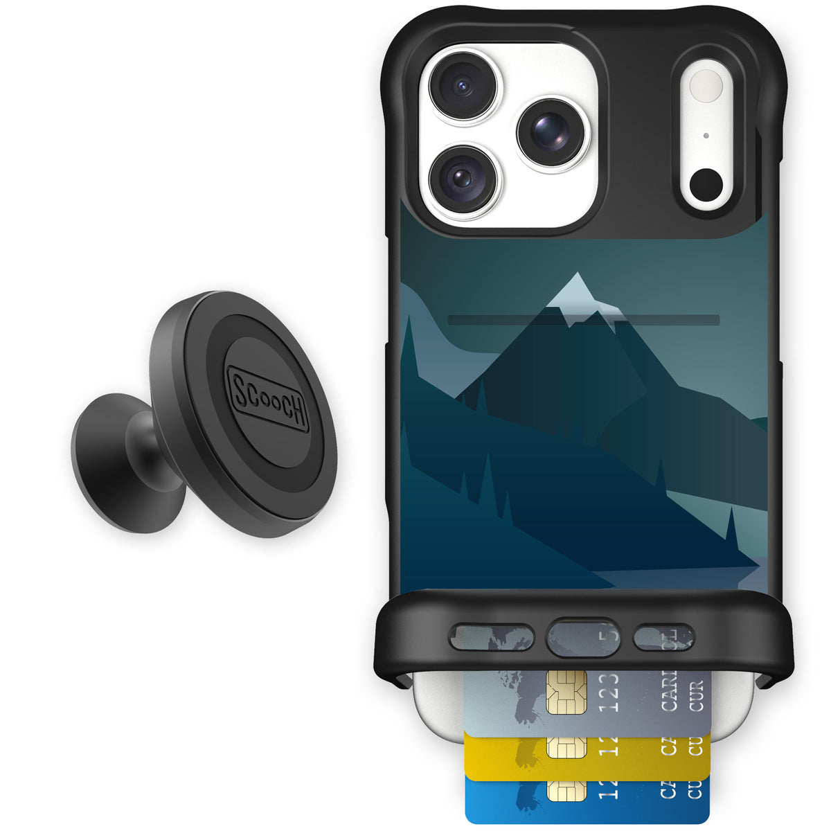 Wingmate Midnight Ridge for iPhone 18 Pro Max — Starter Bundle