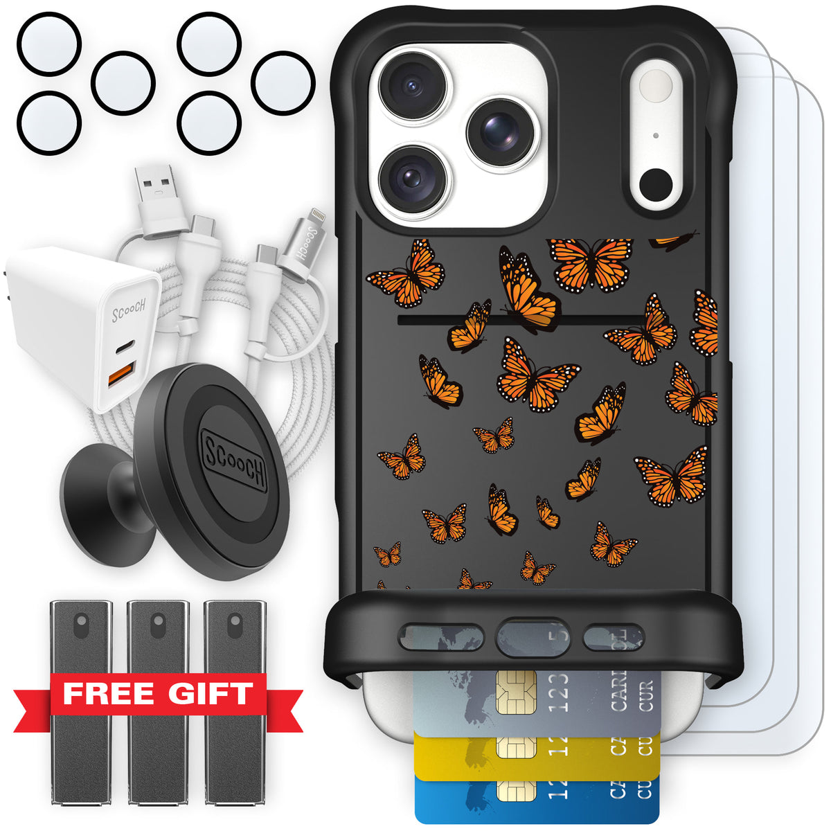 Wingmate Monarch Flight for iPhone 18 Pro Max — Ultimate Bundle