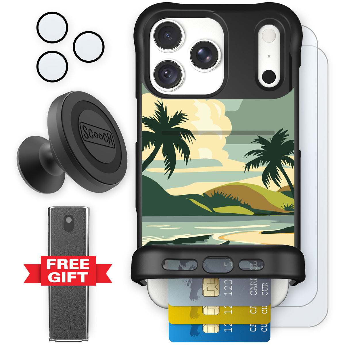 Wingmate Paradise Cove for iPhone 18 Pro Max — Defender Bundle