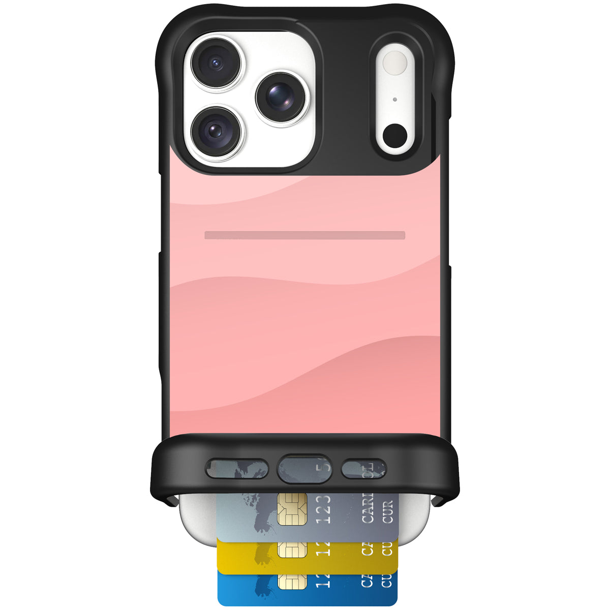 Wingmate Pink Waves for iPhone 18 Pro Max — case