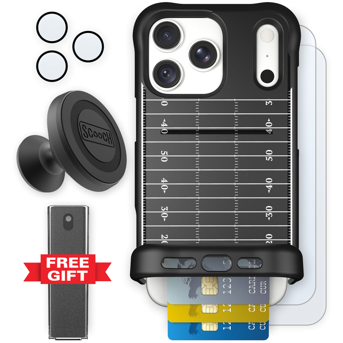 Wingmate Yard Lines for iPhone 18 Pro Max — Defender Bundle