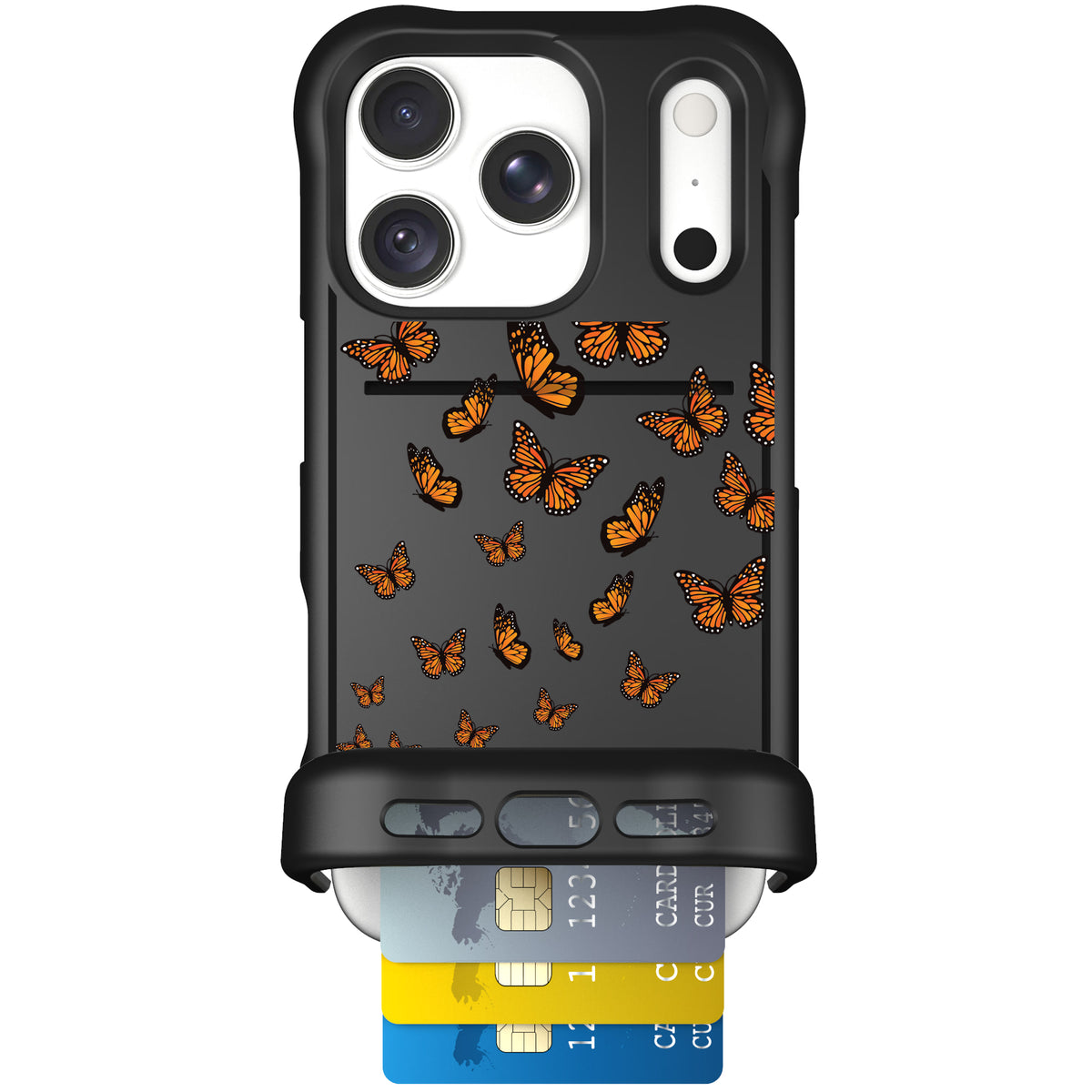 Wingmate Monarch Flight for iPhone 18 Pro — case