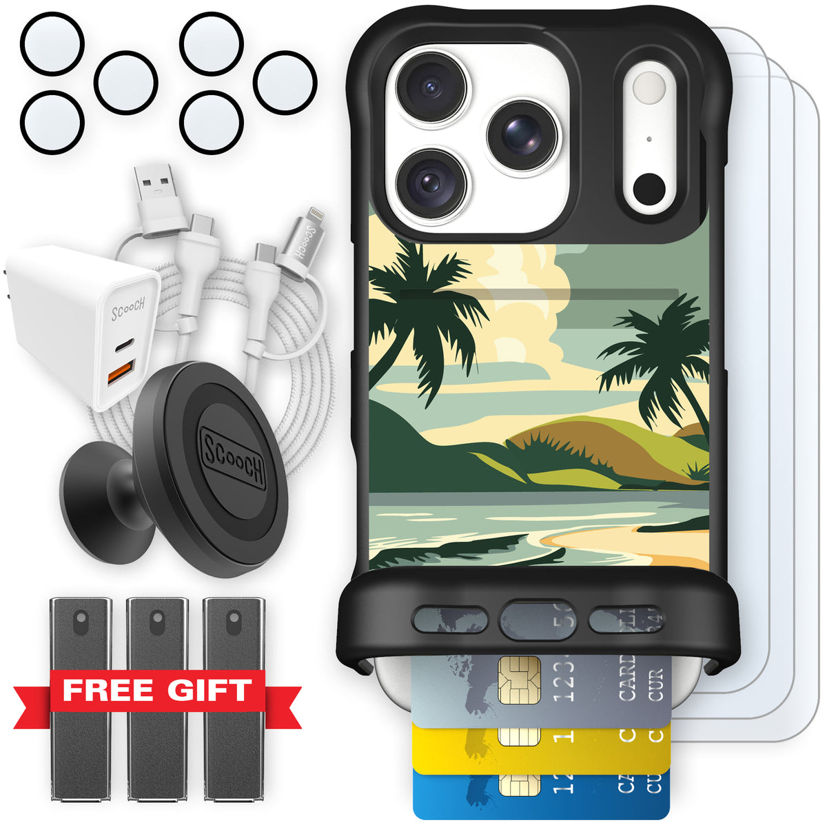 Wingmate Paradise Cove for iPhone 18 Pro — Ultimate Bundle