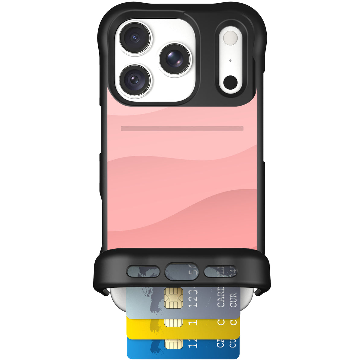 Wingmate Pink Waves for iPhone 18 Pro — case