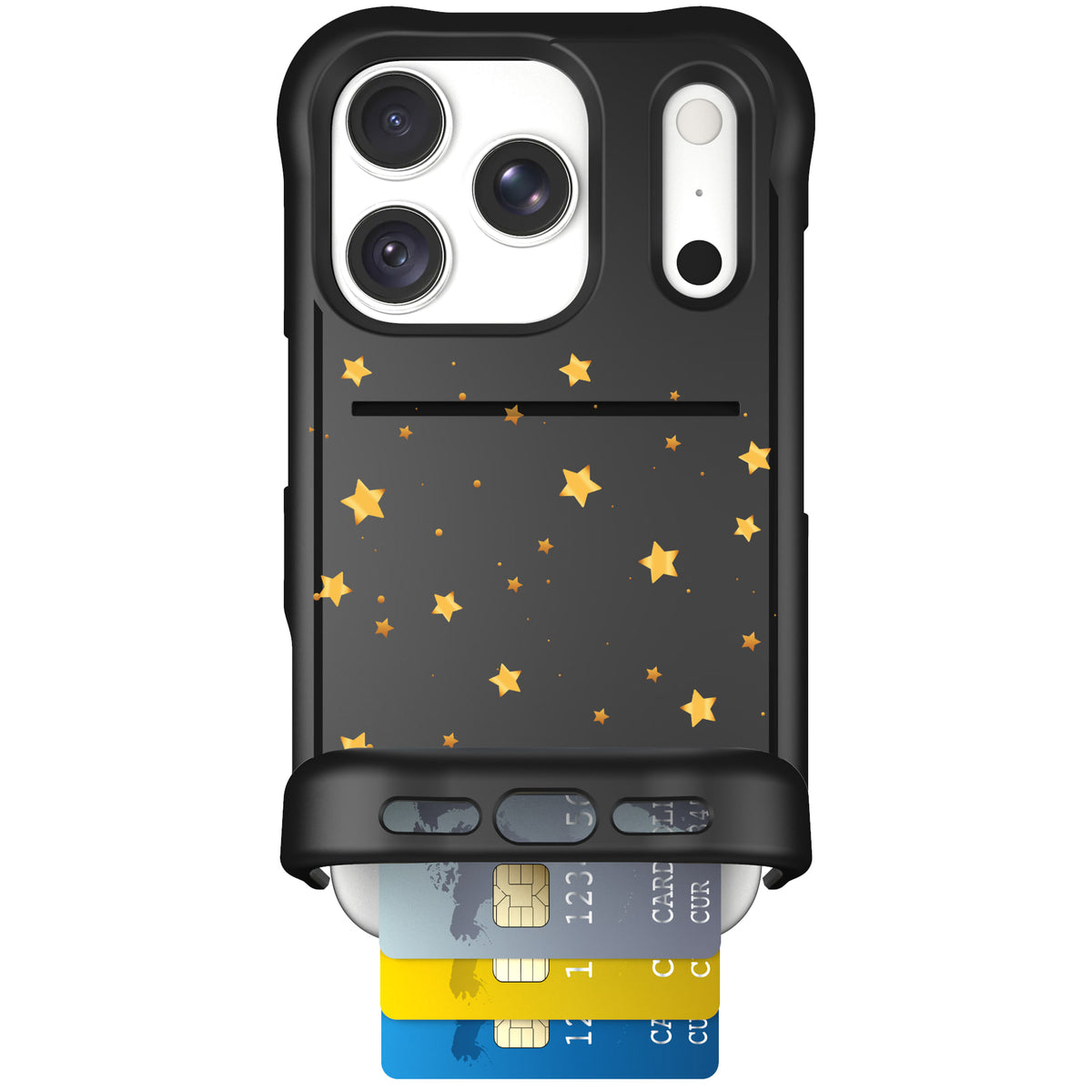 Wingmate Gold Stars for iPhone 18 Pro — case