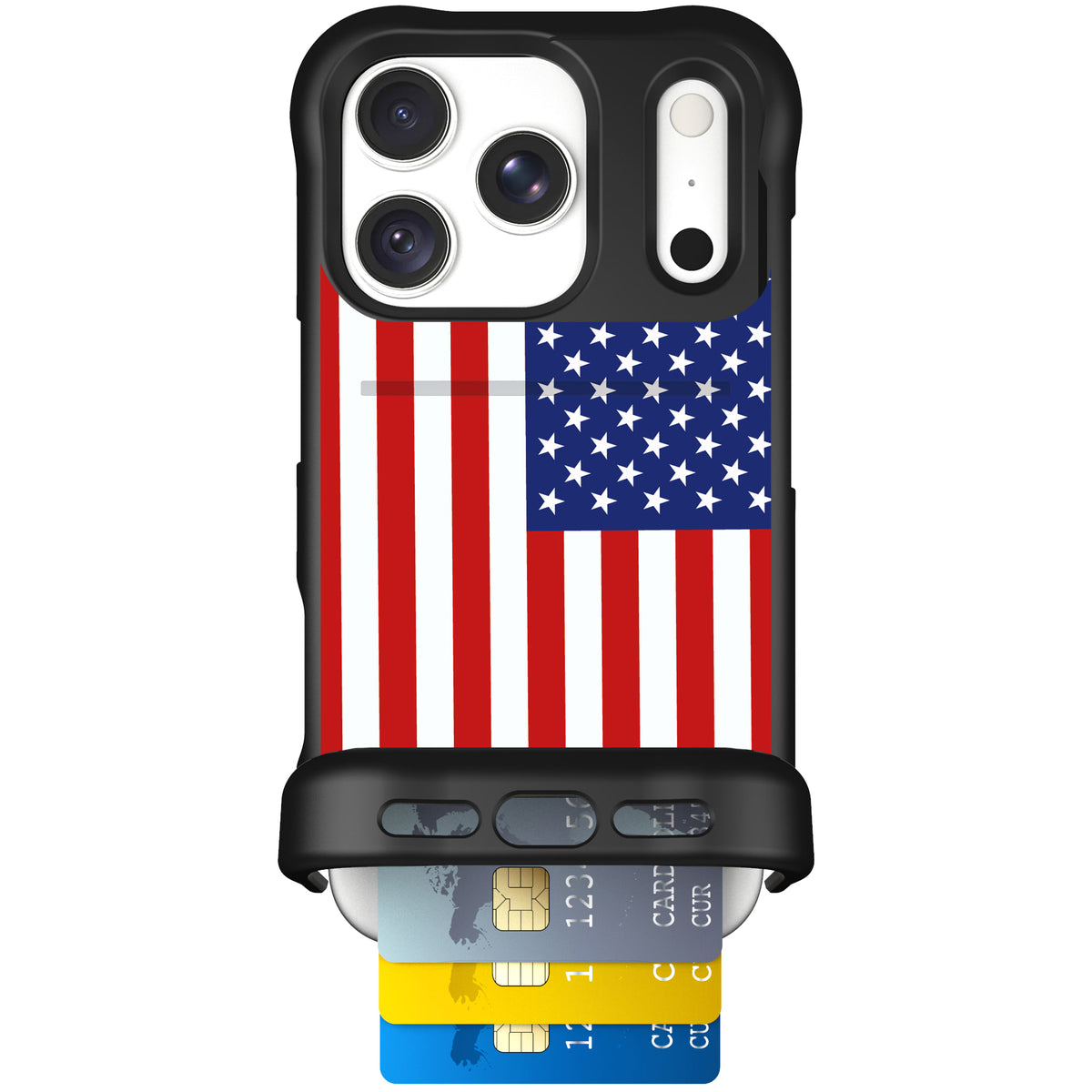 Wingmate Stars And Stripes for iPhone 18 Pro — case
