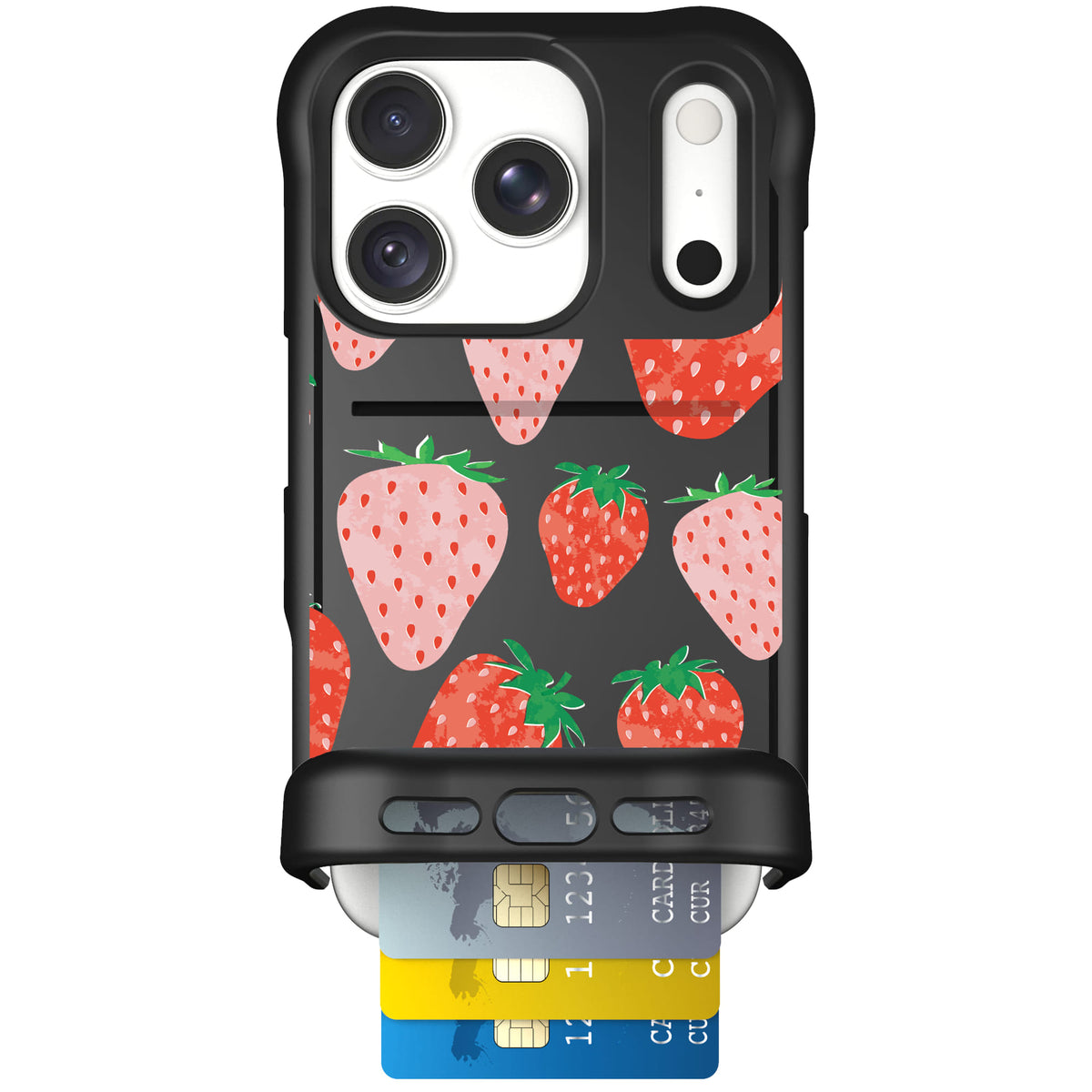 Wingmate Strawberry Fields for iPhone 18 Pro — case