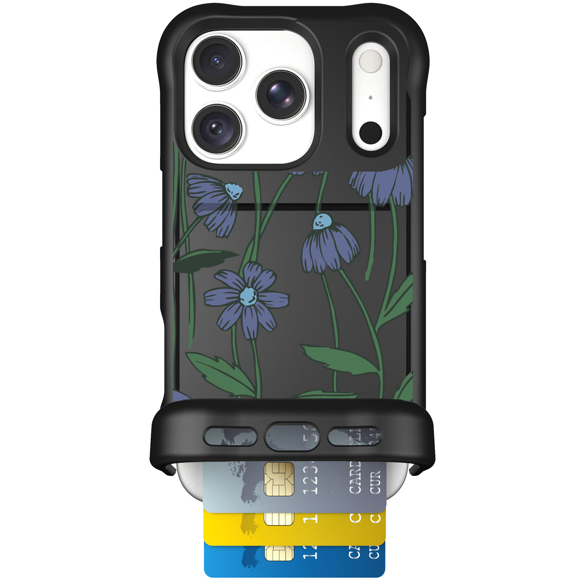 Wingmate Violet Daisy for iPhone 18 Pro — case