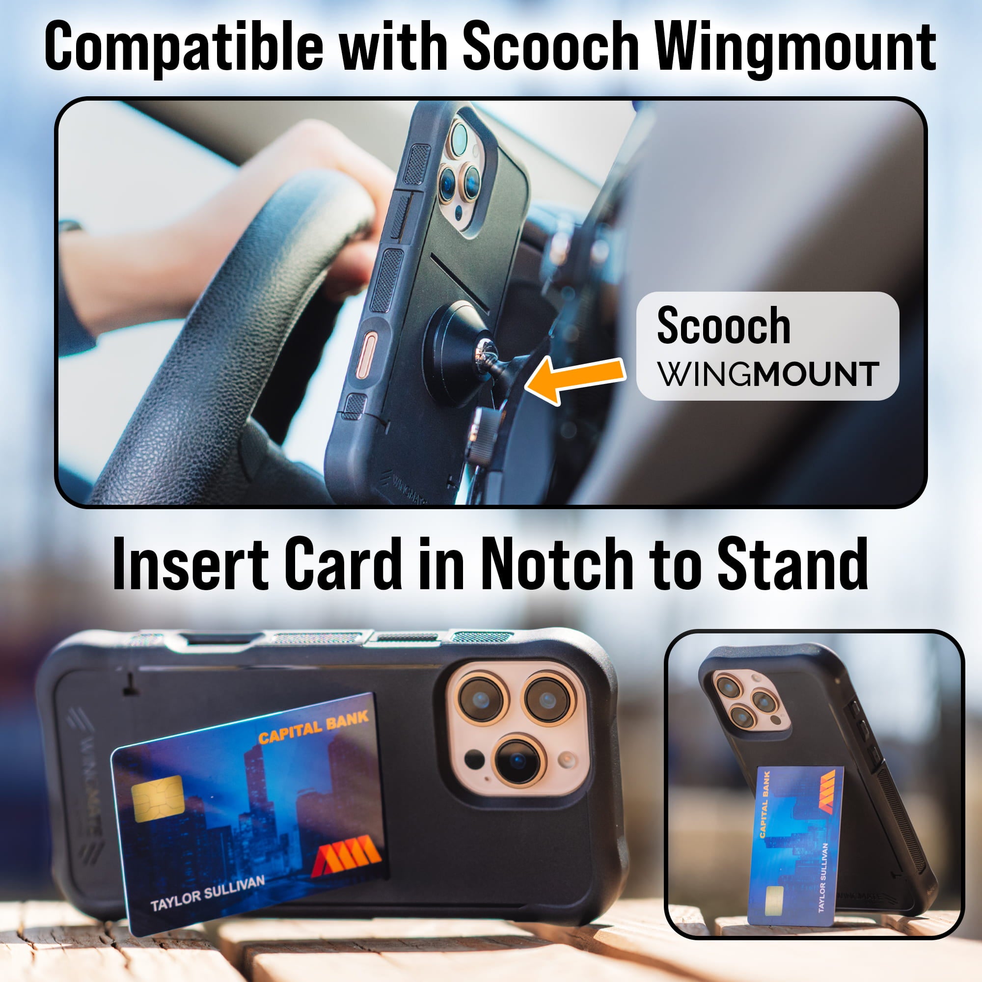 Compatible with Scooch Wingmount