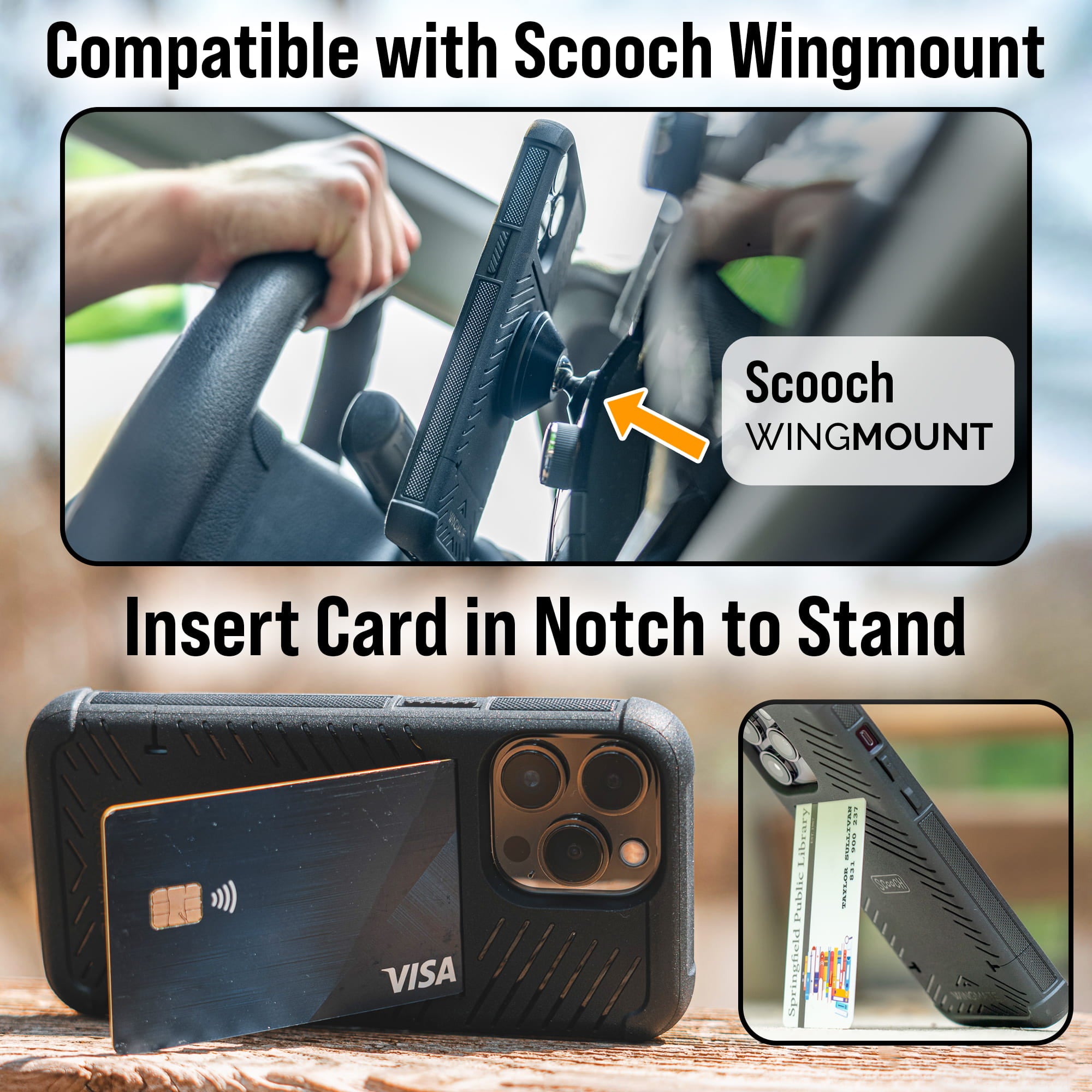 Compatible with Scooch Wingmount