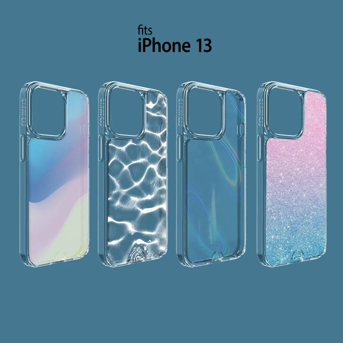 Fortress Swipe Style Inserts (Curiosity Collection) for iPhone 13 Infinite Glass Case  Scooch Infinite Glass
