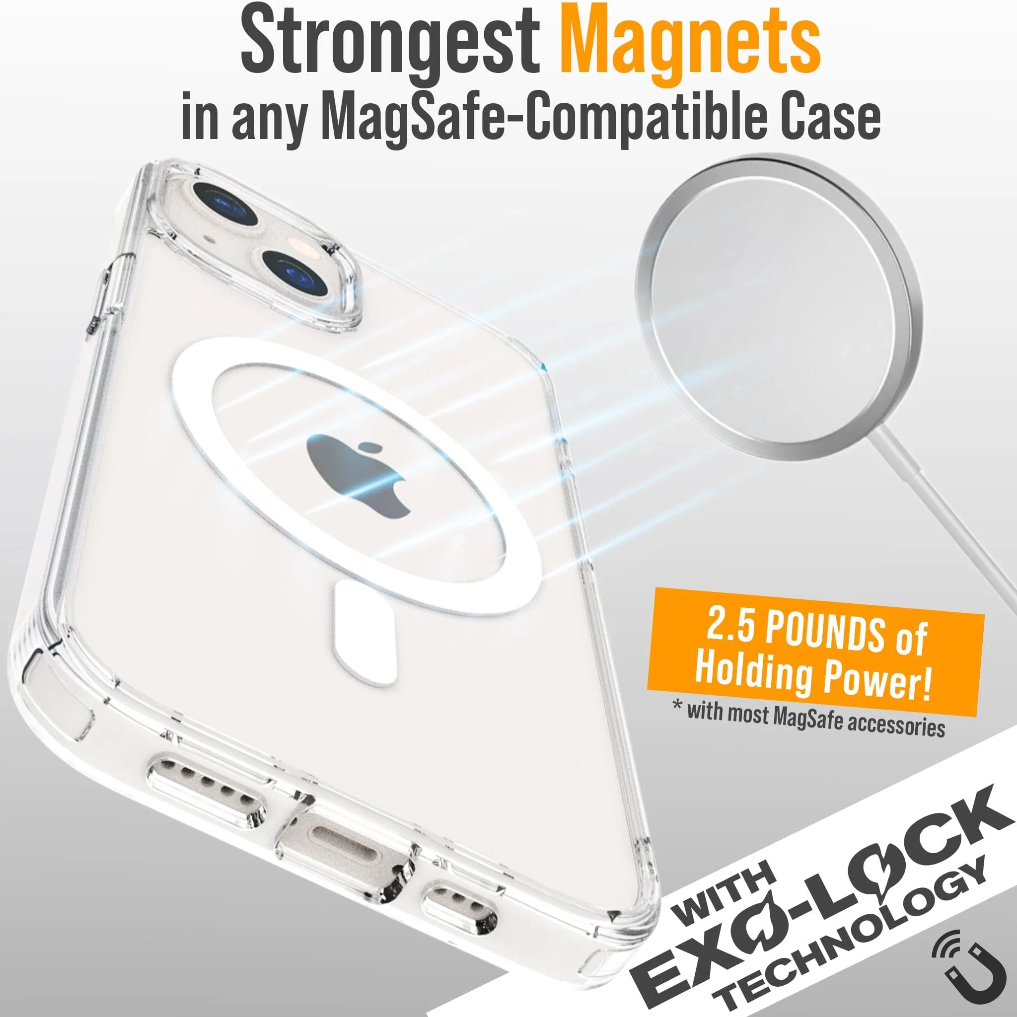 iPhone 13 MagSafe Case with Ultra Strong Magnets MagCase